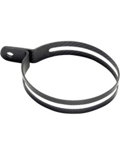 CLAMP MUFFLER CARBON