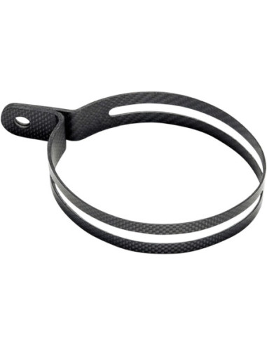 CLAMP MUFFLER CARBON