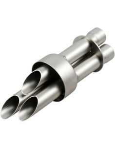 OPTIONAL NOISE DAMPER/ DB-KILLER/ INSERT STAINLESS STEEL