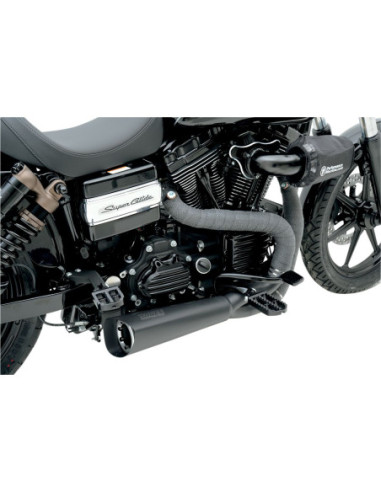 EXHAUST HEAT WRAP 2" X 25' BLACK W/ TIE