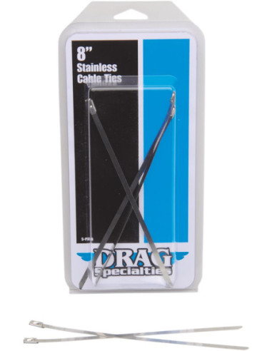STAINLESS STEEL CABLE TIES 8"