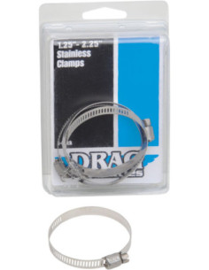 STAINLESS STEEL EXHAUST CLAMP 1.25-2.25"