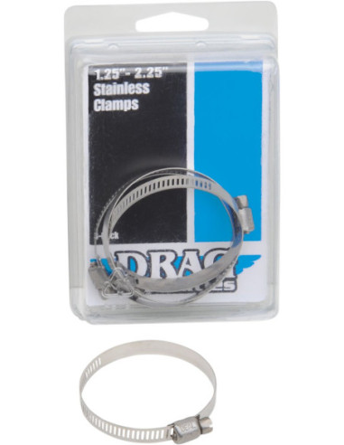 STAINLESS STEEL EXHAUST CLAMP 1.25-2.25"