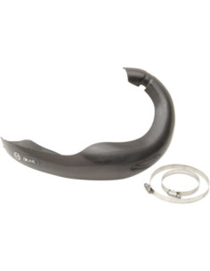 CARBON FIBER PIPE GUARD FOR 2-STROKE STOCK EXHAUST