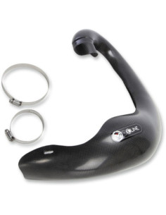 CARBON FIBER PIPE GUARD FOR 2-STROKE FMF EXHAUST