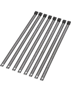 8" CABLE TIES LADDER STYLE STAINLESS STEEL 8-PACK