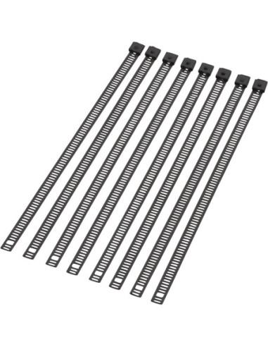 8" CABLE TIES LADDER STYLE STAINLESS STEEL 8-PACK