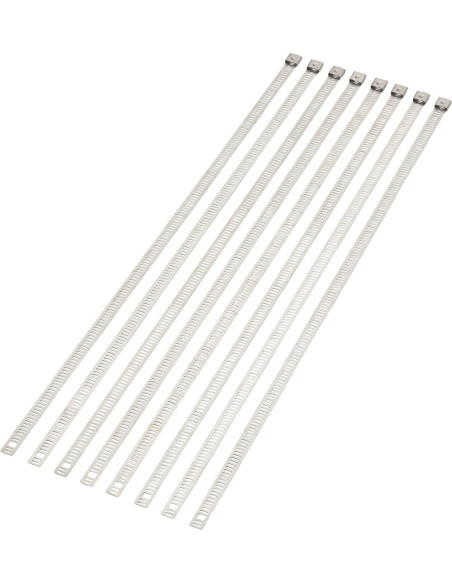 14" CABLE TIES LADDER STYLE STAINLESS STEEL 8-PACK