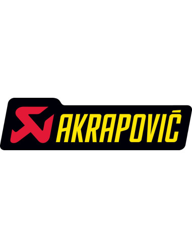 AKRAPOVIC LOGO STICKER 120 X 34,5 MM