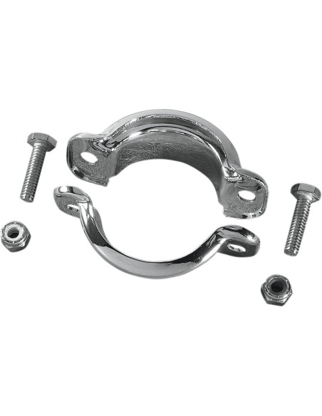 MUFFLER CLAMPS FOR DRESSER CHROME