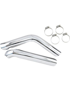 HEAT SHIELD CHROME 1.75"