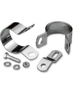 MIDWAY EXHAUST MOUNT CLAMP CHROME