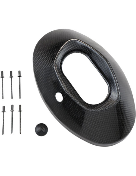 END CAP SET CARBON EC17