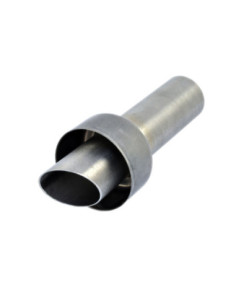 NOISE DAMPER/ DB-KILLER/ INSERT STAINLESS STEEL LEFT 095L