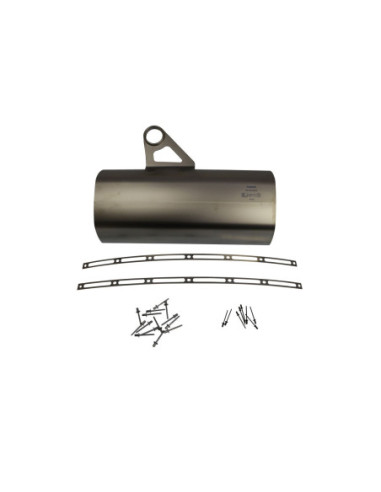 MUFFLER SLEEVE REPAIR KIT TITANIUM GREY