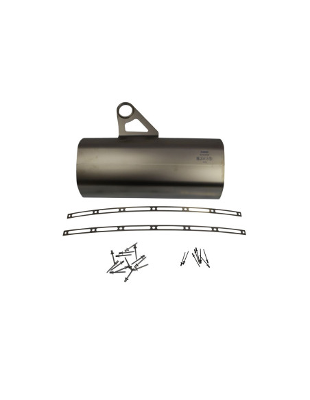 MUFFLER SLEEVE REPAIR KIT TITANIUM GREY