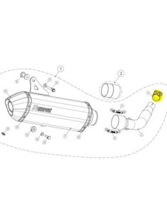 EXHAUST CLAMP STAINLESS STEEL