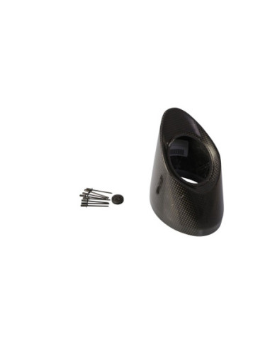 END CAP SET CARBON BLACK