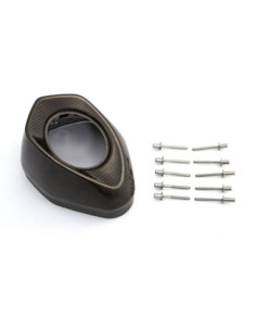 END CAP SET CARBON BLACK