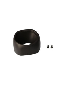 END CAP SET CARBON BLACK