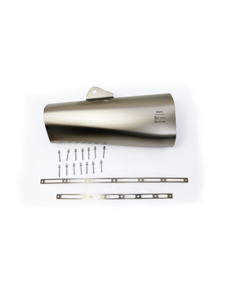 MUFFLER SLEEVE REPAIR KIT TITANIUM GREY