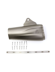 MUFFLER SLEEVE REPAIR KIT TITANIUM GREY