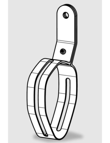CLAMP MUFFLER CARBON CZ40X