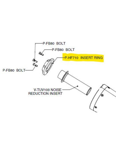 END CAP SET ALUMINIUM