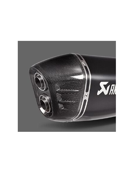 END CAP SET CARBON BLACK