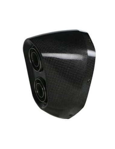 END CAP SET CARBON BLACK