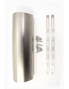 MUFFLER SLEEVE REPAIR KIT TITANIUM GREY