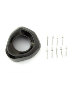 END CAP SET CARBON BLACK