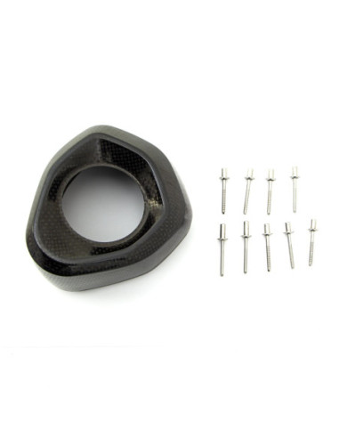 END CAP SET CARBON BLACK