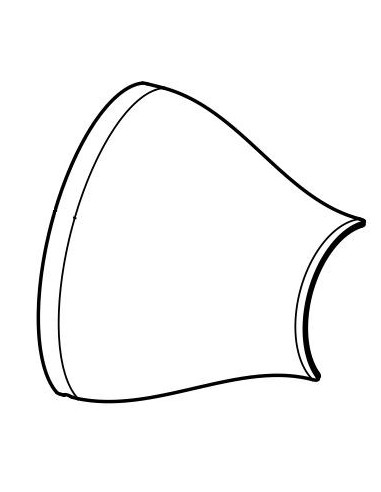 HEAT SHIELD RIGHT BLACK