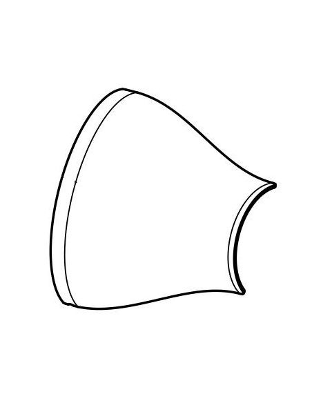 HEAT SHIELD RIGHT BLACK