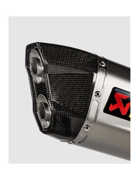 END CAP SET CARBON BLACK