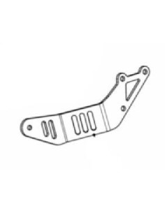 MUFFLER BRACKET ALUMINUM