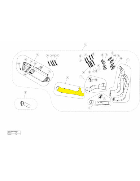LINK PIPE STAINLESS STEEL