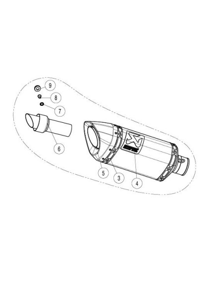 REPLACEMENT MUFFLER CARBON