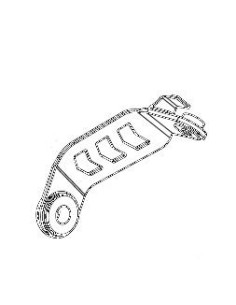 MUFFLER BRACKET STAINLESS STEEL
