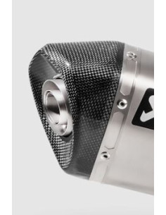 END CAP SET CARBON BLACK