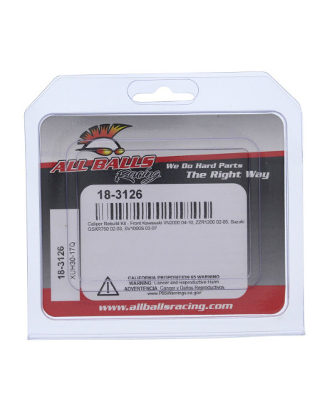 BRAKE CALIPER REBUILD KIT FRONT