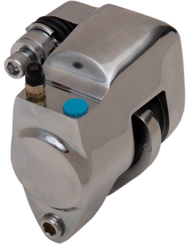 FRONT BRAKE CALIPER KIT CHROME SINGLE